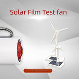 Maxbell Solar Powered Windmill White Kids Science Kits Toy for Kids Children Student S