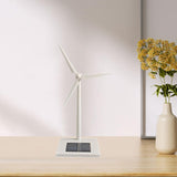 Maxbell Solar Powered Windmill White Kids Science Kits Toy for Kids Children Student L