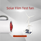 Maxbell Solar Powered Windmill White Kids Science Kits Toy for Kids Children Student L