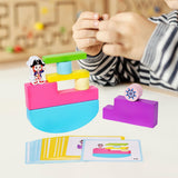 Maxbell Building Blocks Developmental Toys DIY Visual Perception Wood Balance Blocks