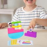 Maxbell Building Blocks Developmental Toys DIY Visual Perception Wood Balance Blocks