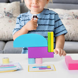 Maxbell Building Blocks Developmental Toys DIY Visual Perception Wood Balance Blocks
