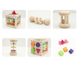 Maxbell Shape Sorter Toys Developmental Learning Toy Sensory Toy for Kids Girls Baby