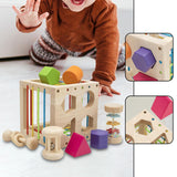 Maxbell Shape Sorter Toys Developmental Learning Toy Sensory Toy for Kids Girls Baby