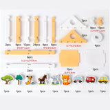 Maxbell Building Blocks Set Engineering Learning Toy for Ages 3 4 5 6 Years Old Kids