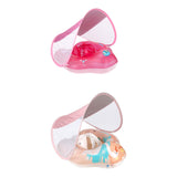 Maxbell Baby Swimming Float Waist Swim Ring Toy Swim Training Portable Swimming Ring Inner Diameter 16cm Pink