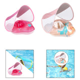 Maxbell Baby Swimming Float Waist Swim Ring Toy Swim Training Portable Swimming Ring Inner Diameter 16cm Pink