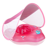 Maxbell Baby Swimming Float Waist Swim Ring Toy Swim Training Portable Swimming Ring Inner Diameter 16cm Pink