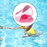 Maxbell Baby Swimming Float Waist Swim Ring Toy Swim Training Portable Swimming Ring Inner Diameter 16cm Pink