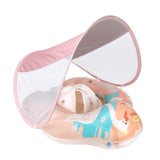 Maxbell Baby Swimming Float Waist Swim Ring Toy Swim Training Portable Swimming Ring Inner Diameter 19cm Light Orange