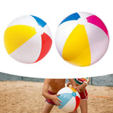 Maxbell Inflatable Beach Ball PVC Novelty Rainbow Beach Ball for Holiday Sports Boys 51cm