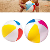 Maxbell Inflatable Beach Ball PVC Novelty Rainbow Beach Ball for Holiday Sports Boys 51cm