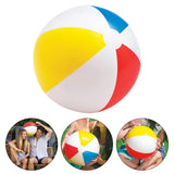 Maxbell Inflatable Beach Ball PVC Novelty Rainbow Beach Ball for Holiday Sports Boys 51cm