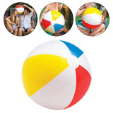 Maxbell Inflatable Beach Ball PVC Novelty Rainbow Beach Ball for Holiday Sports Boys 51cm