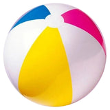 Maxbell Inflatable Beach Ball PVC Novelty Rainbow Beach Ball for Holiday Sports Boys 61cm
