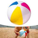 Maxbell Inflatable Beach Ball PVC Novelty Rainbow Beach Ball for Holiday Sports Boys 61cm