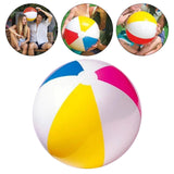 Maxbell Inflatable Beach Ball PVC Novelty Rainbow Beach Ball for Holiday Sports Boys 61cm