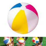 Maxbell Inflatable Beach Ball PVC Novelty Rainbow Beach Ball for Holiday Sports Boys 61cm