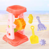 Maxbell Sand and Water Wheel Toy Multi-functional Beach Toy for Pool Backyard Summer