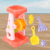 Maxbell Sand and Water Wheel Toy Multi-functional Beach Toy for Pool Backyard Summer