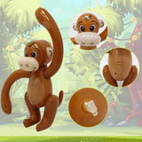 Maxbell Inflatable Monkey Jungle Themed Birthdays Decorative Baby Shower Photo Props