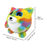 Maxbell Plush Bouncy Ball Cute Decoration Park Dog Plush Toy for Boys Girls Children