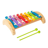 Maxbell 8 Tone Wood Xylophone Hand Knock Piano Toy for Concert Music Lessons Outside
