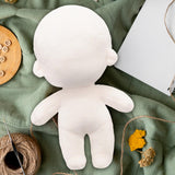 Maxbell Blank Doll Body Clothes Display Collection Stuffed Toy Wearable Clothing DIY 20cm