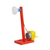 Maxbell DIY Hand Cranked Generator Compact Physics Teaching Aid for Physical Science