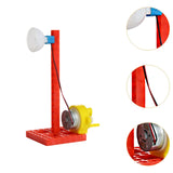 Maxbell DIY Hand Cranked Generator Compact Physics Teaching Aid for Physical Science