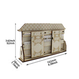 Maxbell Wooden Model Door Kit Science Project for Boys Girls Age 8-12 Birthday Gifts