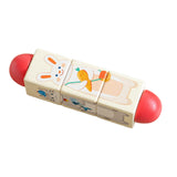 Maxbell Wooden Twist Toy Educational Wood Rotating Game for 18M+ Children