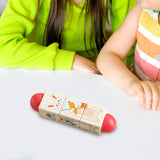 Maxbell Wooden Twist Toy Educational Wood Rotating Game for 18M+ Children