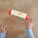 Maxbell Wooden Twist Toy Educational Wood Rotating Game for 18M+ Children