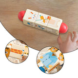 Maxbell Wooden Twist Toy Educational Wood Rotating Game for 18M+ Children