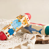 Maxbell Wooden Twist Toy Educational Wood Rotating Game for 18M+ Children