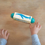 Maxbell Wooden Twist Toy Educational Wood Rotating Game for 18M+ Children