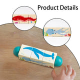 Maxbell Wooden Twist Toy Educational Wood Rotating Game for 18M+ Children