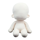 Maxbell 7.87inch Plush Doll Blank Body Cute Make Your Own Dolls Humanoid Stuffed Toy