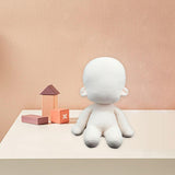 Maxbell 7.87inch Plush Doll Blank Body Cute Make Your Own Dolls Humanoid Stuffed Toy