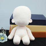Maxbell 7.87inch Plush Doll Blank Body Cute Make Your Own Dolls Humanoid Stuffed Toy