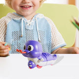 Maxbell Simulated Snake Windup Toy Early Learning for Childrens Day Traveling Favors Purple