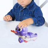 Maxbell Simulated Snake Windup Toy Early Learning for Childrens Day Traveling Favors Purple