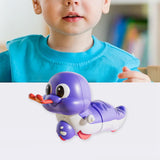 Maxbell Simulated Snake Windup Toy Early Learning for Childrens Day Traveling Favors Purple