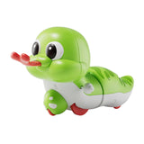 Maxbell Simulated Snake Windup Toy Early Learning for Childrens Day Traveling Favors Green