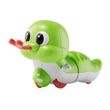 Maxbell Simulated Snake Windup Toy Early Learning for Childrens Day Traveling Favors Green