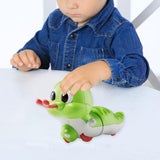 Maxbell Simulated Snake Windup Toy Early Learning for Childrens Day Traveling Favors Green
