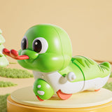Maxbell Simulated Snake Windup Toy Early Learning for Childrens Day Traveling Favors Green