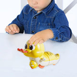 Maxbell Simulated Snake Windup Toy Early Learning for Childrens Day Traveling Favors Yellow