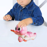 Maxbell Simulated Snake Windup Toy Early Learning for Childrens Day Traveling Favors Pink